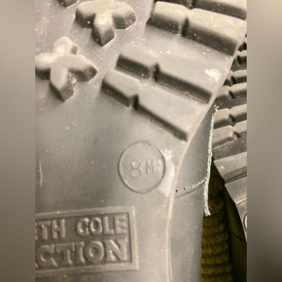 Reaction Sz. 8 BlackLeather Loafer Shoes - Picture 6 of 7